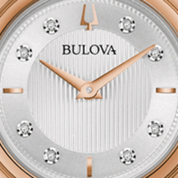 ***NEW*** Bulova Ladies Rhapsody Diamond Quartz Bracelet Watch - Picture 3 of 10